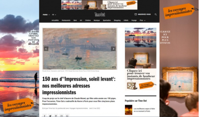 Bilan campagne marketing de la Destination Impressionnisme saison 2022