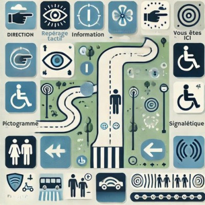 Repérer et guider les visiteurs grâce à des aménagements accessibles
