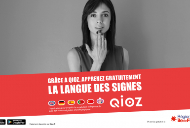 Nouveau sur QIOZ : apprenez la Langue des signes française
