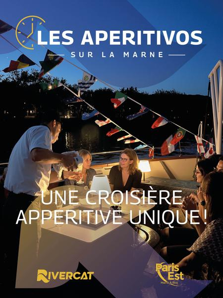 Croisière Aperitivos avec Marne Bois Croisières