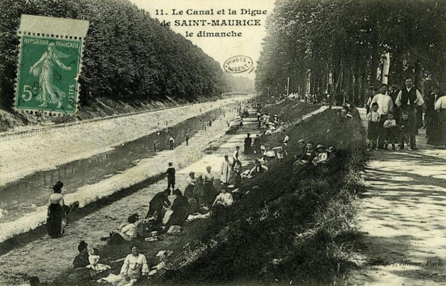 Canal de Saint-Maurice, le dimanche