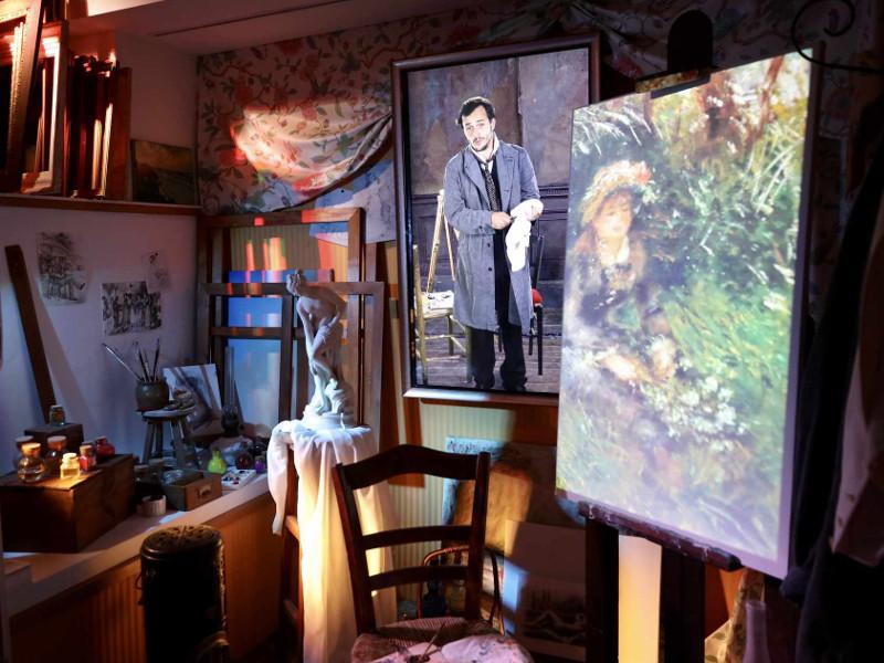 Séquence du parcours-spectacle "Renoir impressionniste, l'expérience immersive"