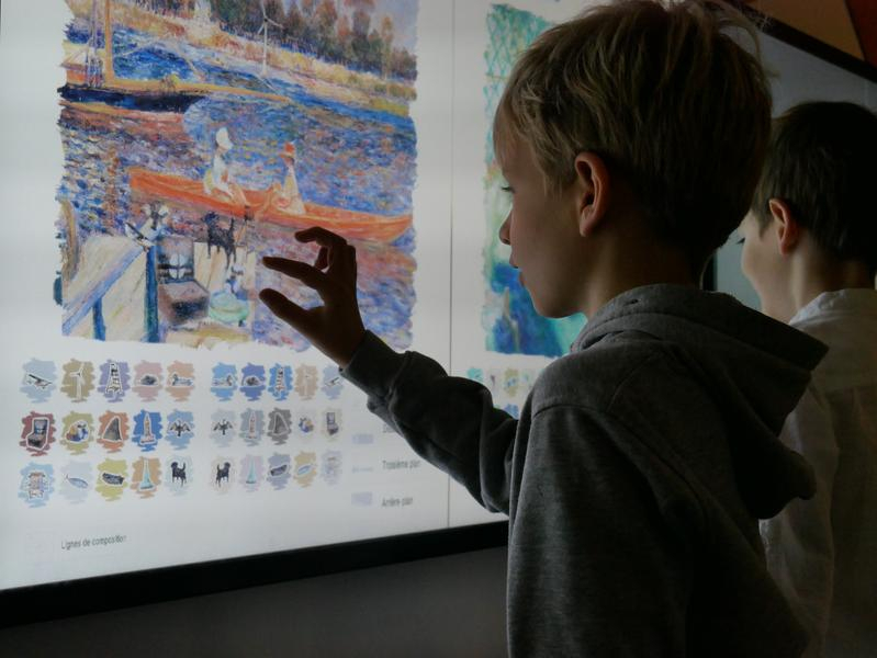 Jeu de peinture virtuelle