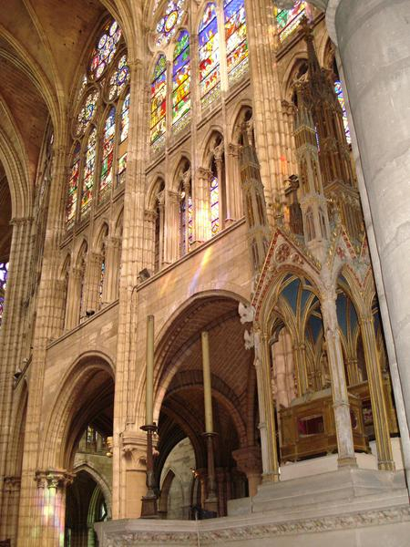 Vitraux Choeur Basilique Cathédrale de Saint-Denis