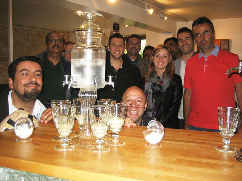 Dégustation après séminaire