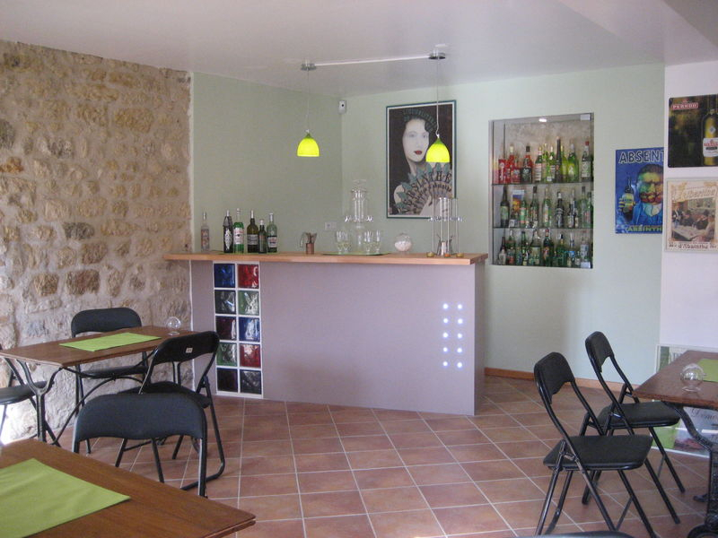 Le bar de dégustation