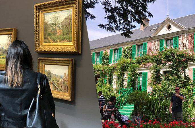 Self-guided audio tour of the Musée d'Orsay and Giverny gardens